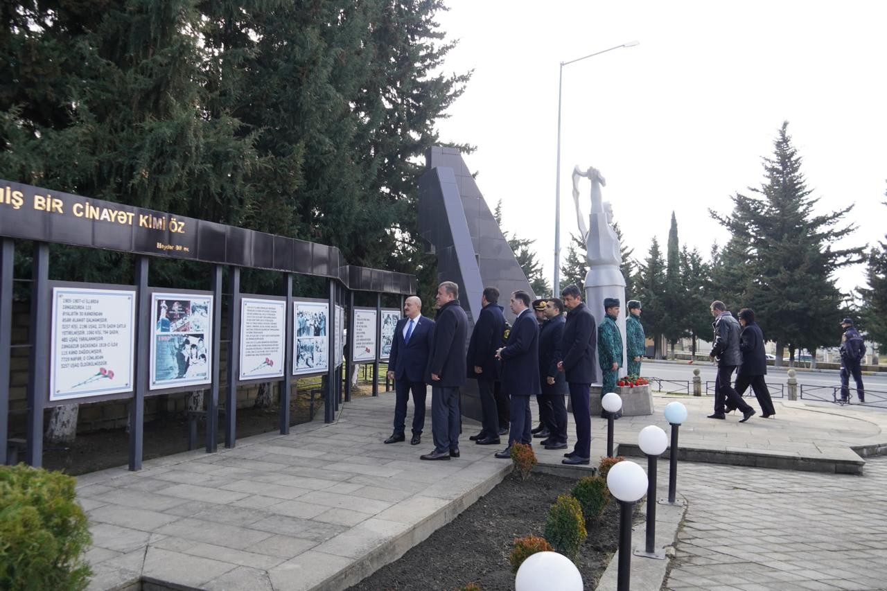 Zaqatalada Xocalı soyqırımı qurbanlarının xatirəsi anılıb - FOTOLAR